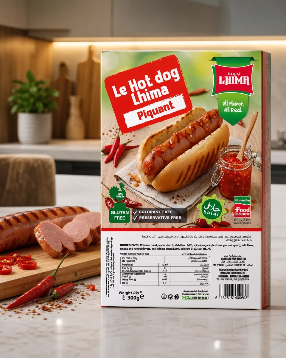 LHIMA Hot Dog · Piquant