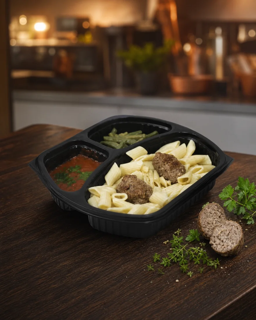Pâtes aux boulettes