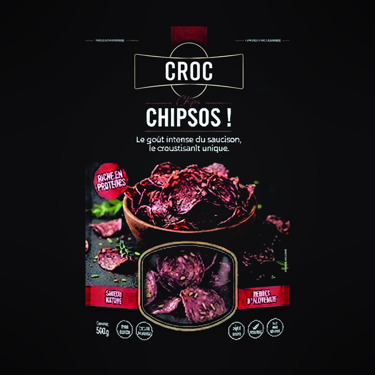 CHIPSOS — Chips de charcuterie halal