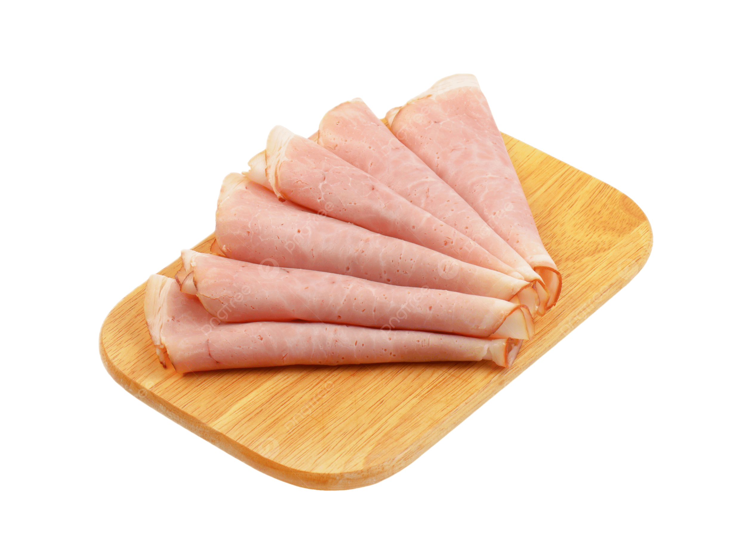 pngtree rolled ham slices ham cold photo png image_14284608 Background Removed